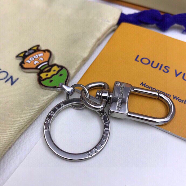 ブランドキーホルダー素材ディテール